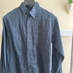 KITH Classics Button Down Navy Blue Mens Medium M